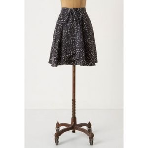 DONATED: Anthropologie Lil Diamond Sky Silk Skirt